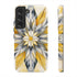 Sunshine Bloom Mosaic - Impact Resistant Phone Case Samsung Galaxy S22 Glossy